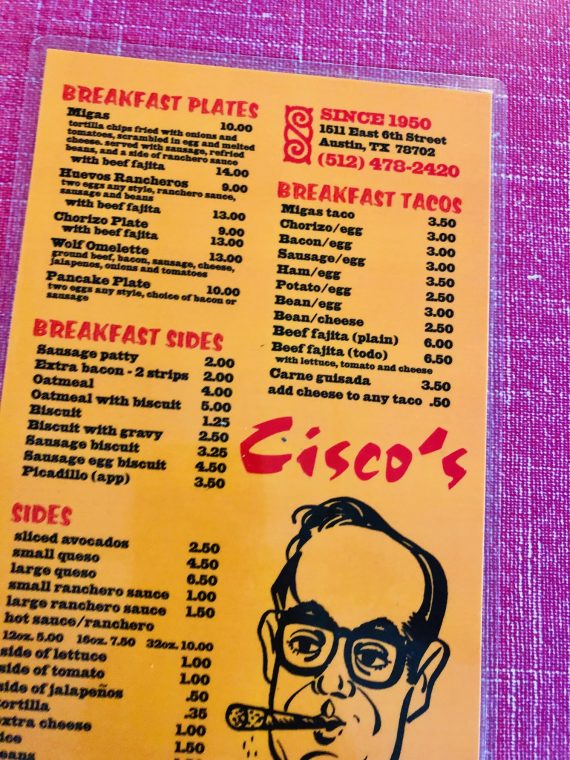 Ciscos mexican restaurant austin