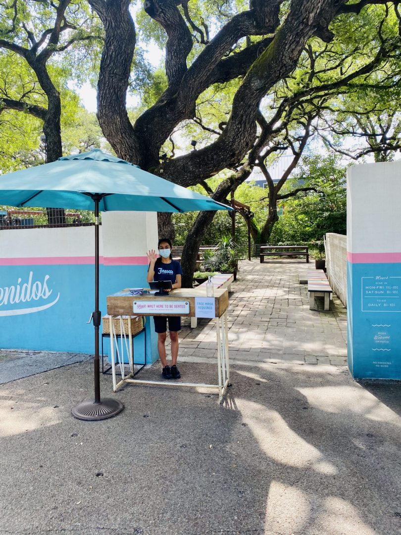 fresas patio